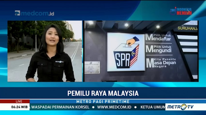 Pemilu Malaysia Digelar Hari Ini