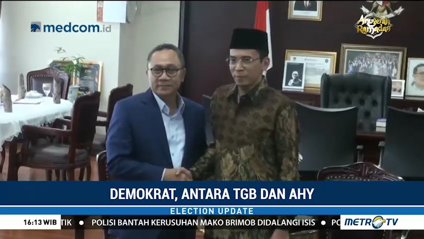 TGB Klaim Demokrat Belum Bahas Pilpres 2019