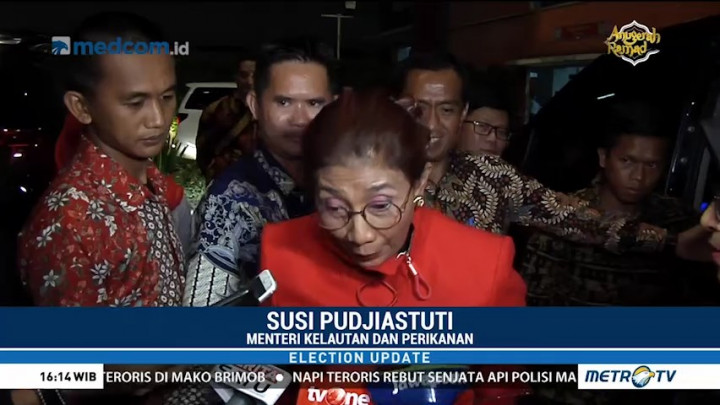 Soal Jadi Cawapres, Menteri Susi: KTA Saja Tidak Punya