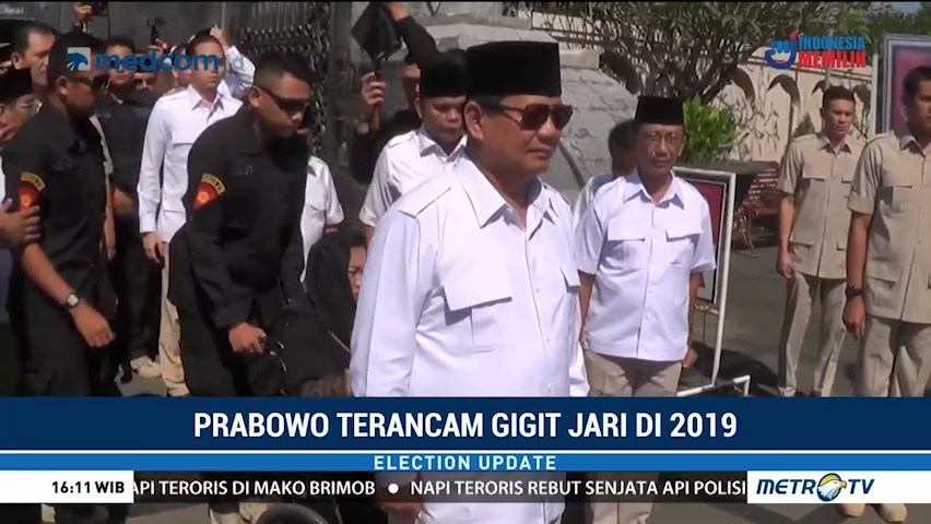 Prabowo Terancam Gigit Jari di Pilpres 2019