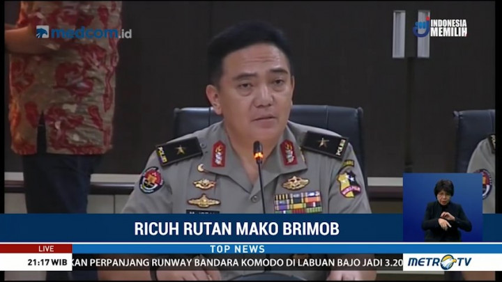 Anggota Polisi Korban Kerusuhan Mako Brimob Mayoritas Alami Luka di Leher