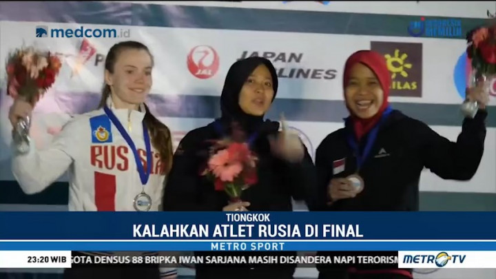 Atlet Panjat Tebing Indonesia Raih Emas di Kejuaraan Dunia