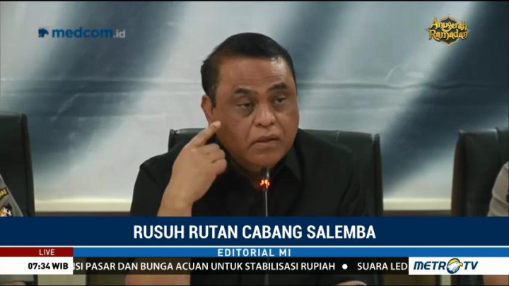 Penyanderaan di Mako Brimob Libatkan 156 Napi