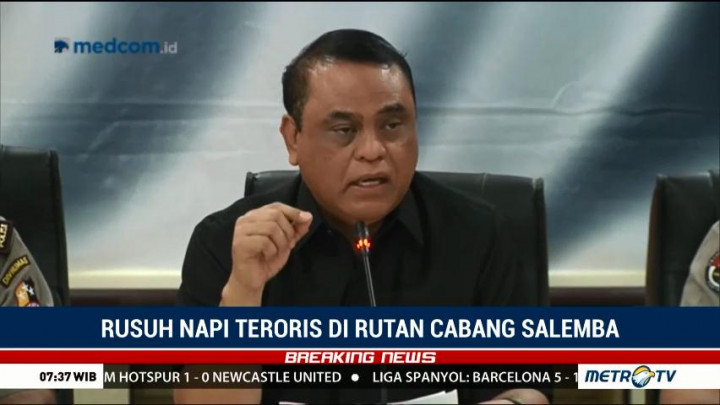 Wakapolri Bantah Larang Media Meliput Kerusuhan di Mako Brimob