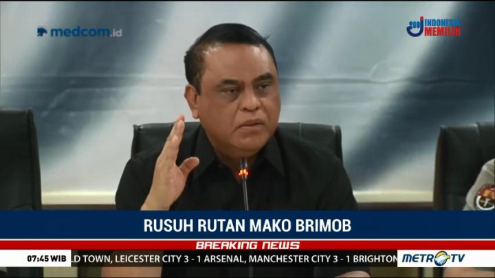 Terjadi Kontak Senjata di Mako Brimob, Wakapolri: Tak Ada Korban Jiwa