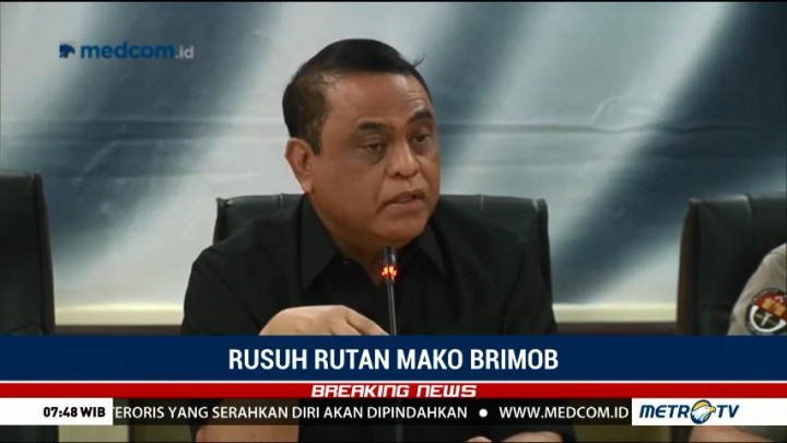 Wakapolri Bantah Ada Napi yang Disandera