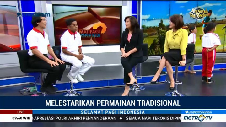 Melestarikan Permainan Tradisional (1)