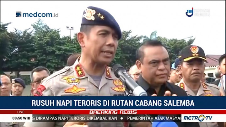 Dankor Brimob: Napi Sempat Rebut Bom Hasil Sitaan