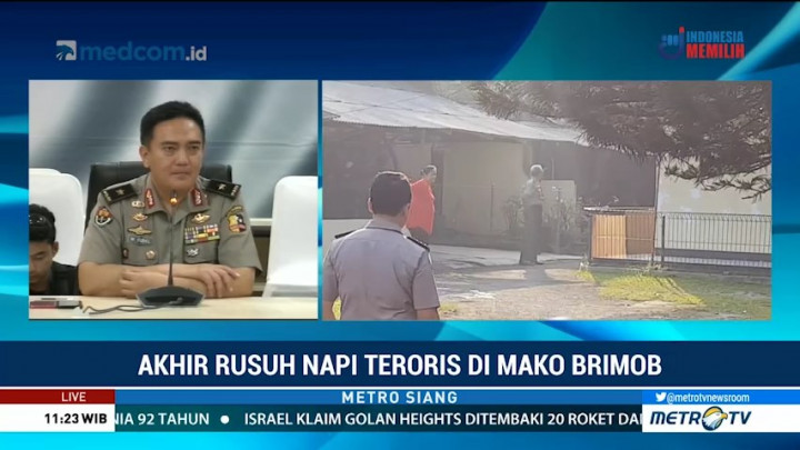 Polisi Lakukan Sterilisasi dan Olah TKP di Rutan Cabang Salemba