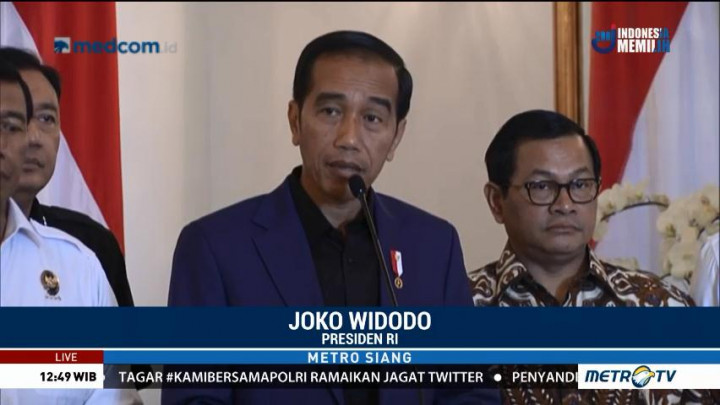 Soal Kerusuhan di Mako Brimob, Jokowi: Tak Ada Ruang Bagi Terorisme