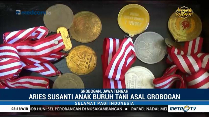 Anak Buruh Tani Ini Harumkan Nama Indonesia di Kejuaraan Dunia