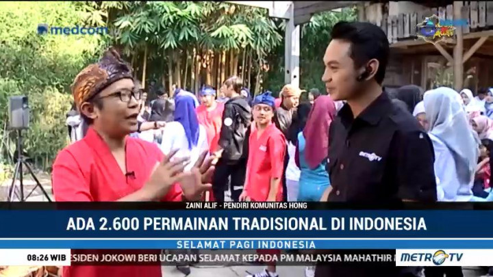 Berlibur dengan Bermain Permainan Tradisional