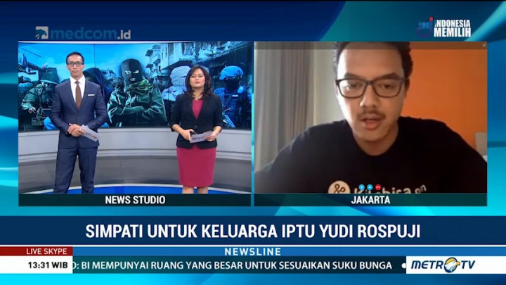 Penggalangan Dana untuk Istri Iptu Yudi