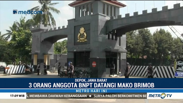 Tiga Anggota BNPT Datangi Mako Brimob