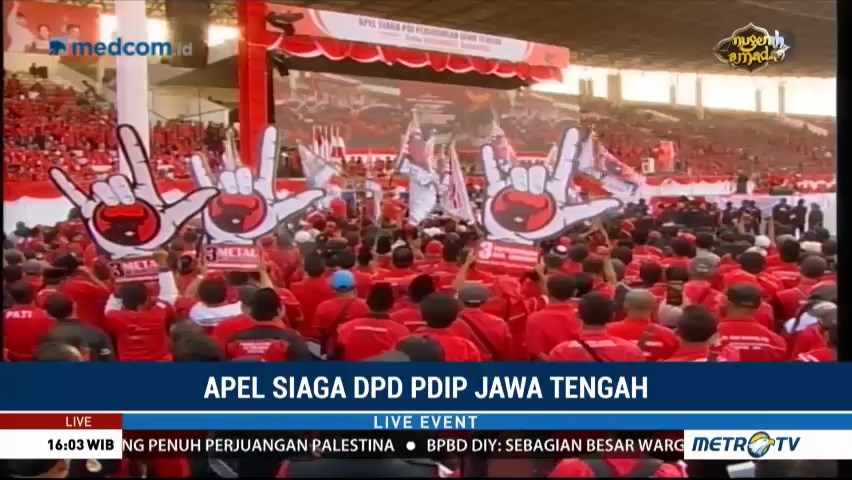 Apel Siaga DPD PDIP Jawa Tengah (4)