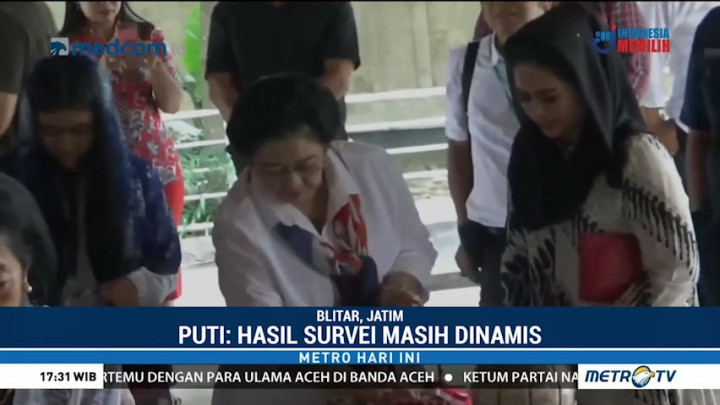 Puti Guntur Soekarno Klaim Elektabilitas Pasangannya Unggul