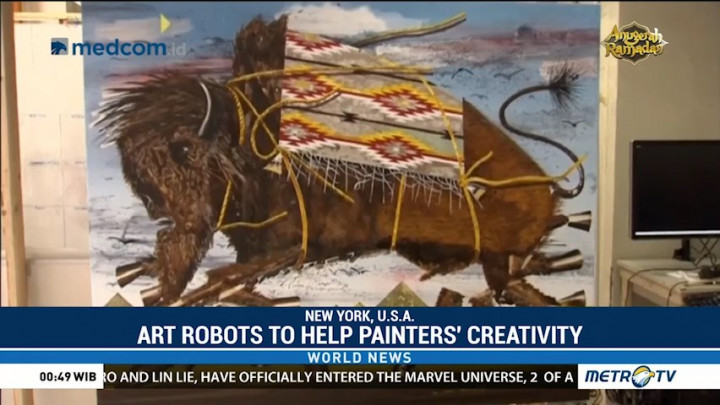 Art Robots to Help Painters' Creativity