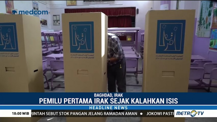 Irak Gelar Pemilu Perdana Usai Kekalahan ISIS
