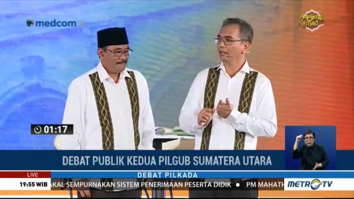 Debat Publik Kedua Pilgub Sumatera Utara (2)