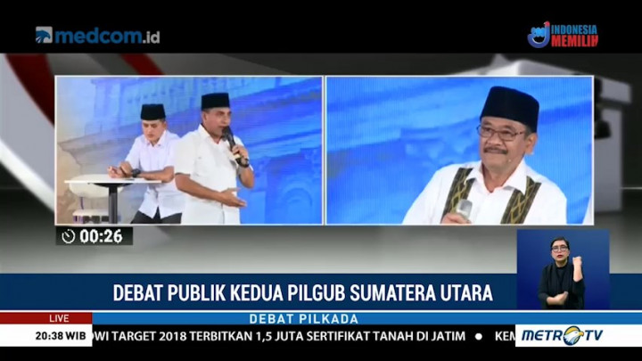 Debat Publik Kedua Pilgub Sumatera Utara (4)