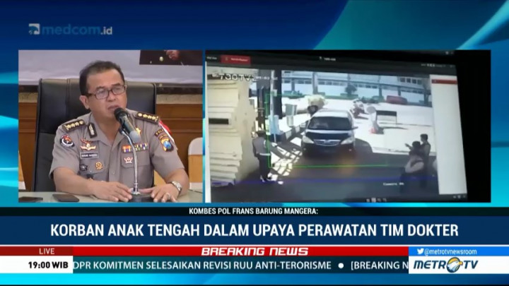Anak Korban Ledakan Mapolrestabes Surabaya Jalani Perawatan Intensif