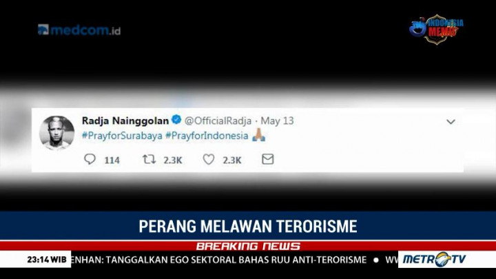 Ucapan Duka dari Bintang Sepak Bola untuk Korban Teror Bom Surabaya