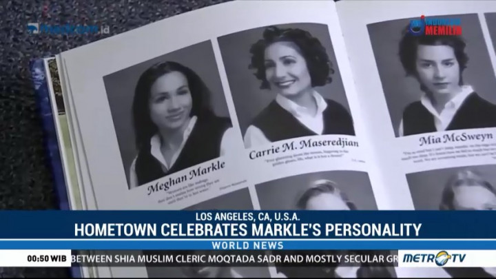 Hometown Celebrates Markle's Sparkling Personality