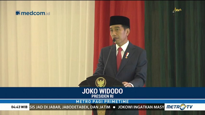 Jokowi: Agama Tak Pernah Ajarkan Kekerasan