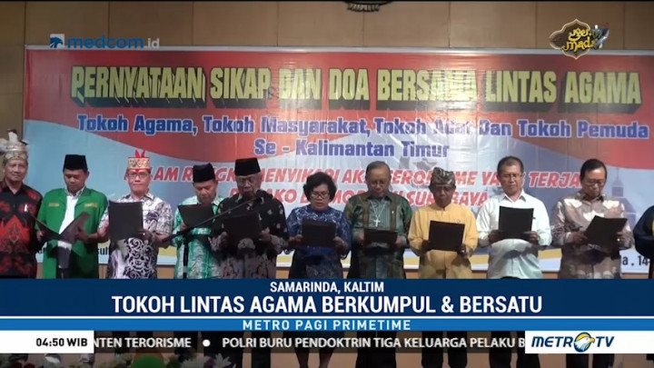 Tokoh Lintas Agama di Kaltim Gelar Doa Bersama