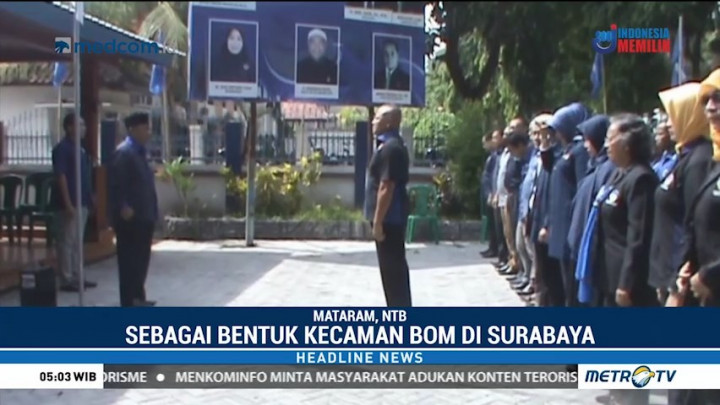 DPW Partai NasDem NTB Gelar Apel Siaga Melawan Terorisme