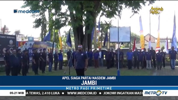 Apel Siaga Partai NasDem Digelar Serentak di Seluruh Indonesia