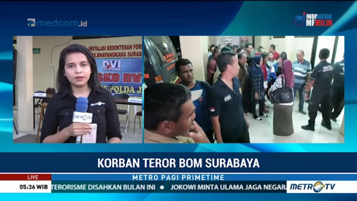 Keluarga Pelaku Bom Gereja Belum Datang ke RS Bhayangkara