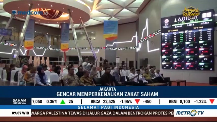 Baznas Buka Gerai Zakat Saham di 36 Perkantoran dan Mal