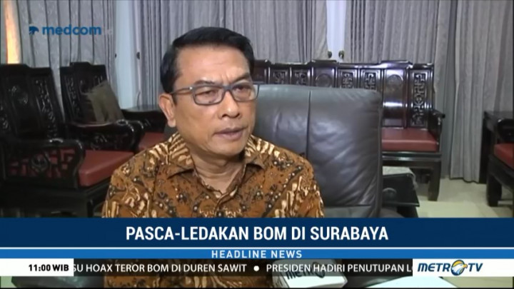 Moeldoko Sesalkan Ada Pihak yang Sebut Teror Bom Pengalihan Isu