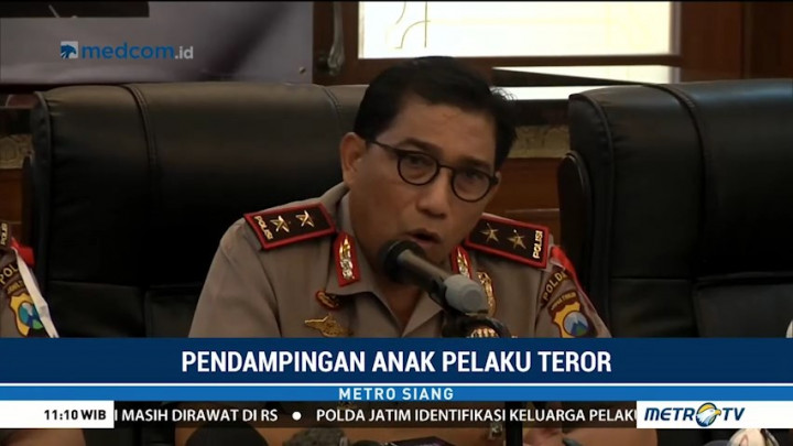 Polri akan Dampingi Anak-Anak Pelaku Pengeboman di Surabaya & Sidoarjo