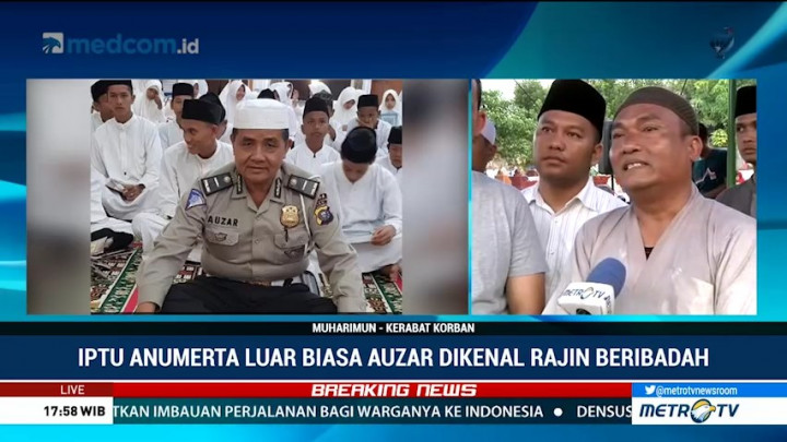 Iptu Anumerta Auzar Dikenal Rajin Beribadah