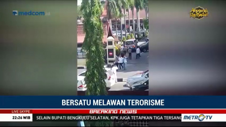 Polisi Rilis Nama Terduga Teroris Penyerang Mapolda Riau