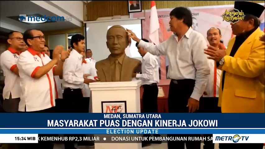 Ribuan Masyarakat Sumut Deklarasikan Dukungan untuk Jokowi