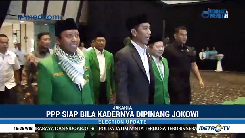 Romahurmuziy Siap Jadi Cawapres Jokowi