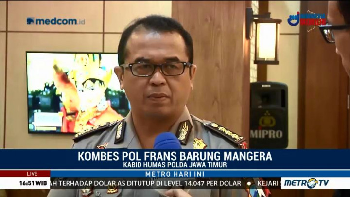 19 Terduga Teroris Diduga Kuat Terlibat Teror di Surabaya