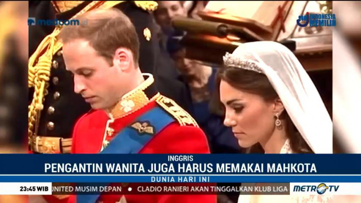 Tradisi Pernikahan ala Kerajaan Inggris