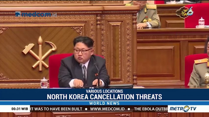 North Korea Cancellation Threats