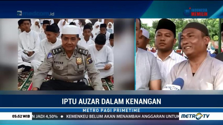 Sosok Iptu Auzar Dikenal Gemar Bersosialisasi