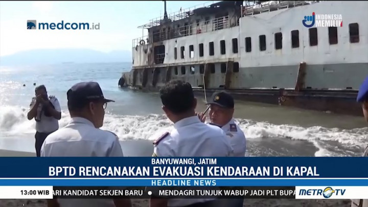 BPTD Jatim Rencanakan Evakuasi Kendaraan di KMP Labrita Adinda