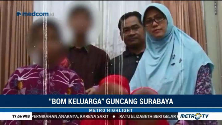 'Bom Keluarga' Guncang Surabaya
