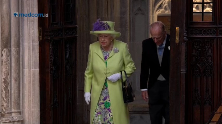 Ratu Elizabeth II Tiba di St. George