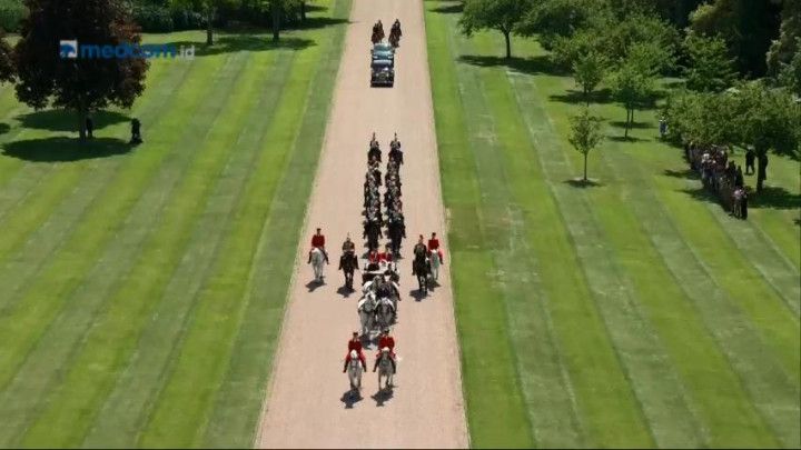 Pangeran Harry dan Meghan Markle Kembali ke Kastel Windsor