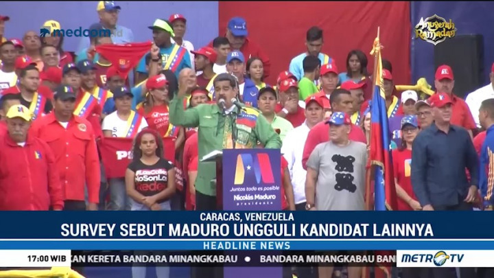 Pemilu Venezuela, Elektabilitas Nicolas Maduro Tertinggi