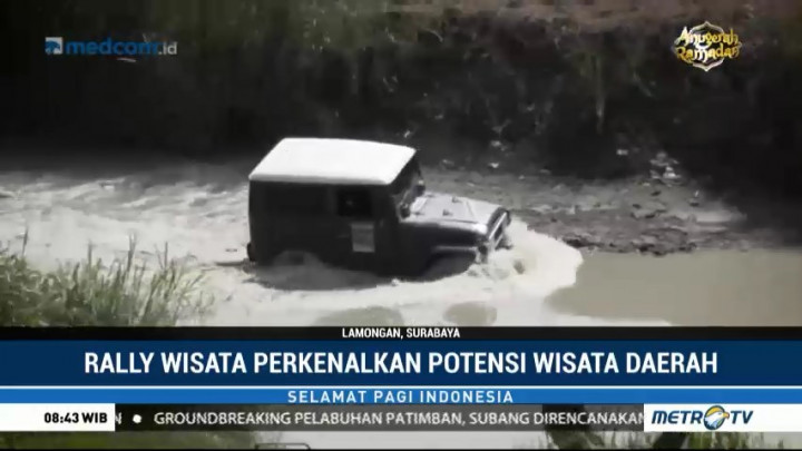Rally Wisata Perkenalkan Potensi Pariwisata Lamongan