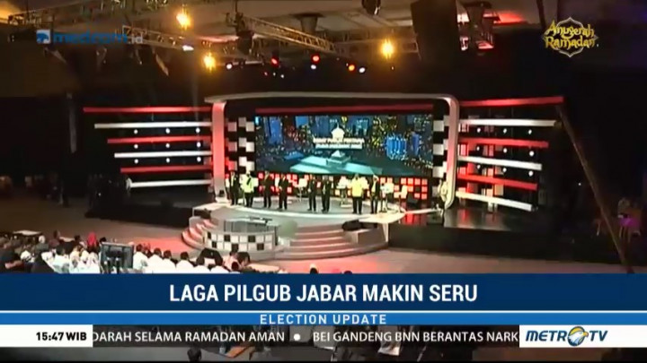 Laga Pilgub Jabar Semakin Seru